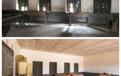 Photos : L’Ecole Primaire Publique Ivory à Antsirabé avant et après rénovation